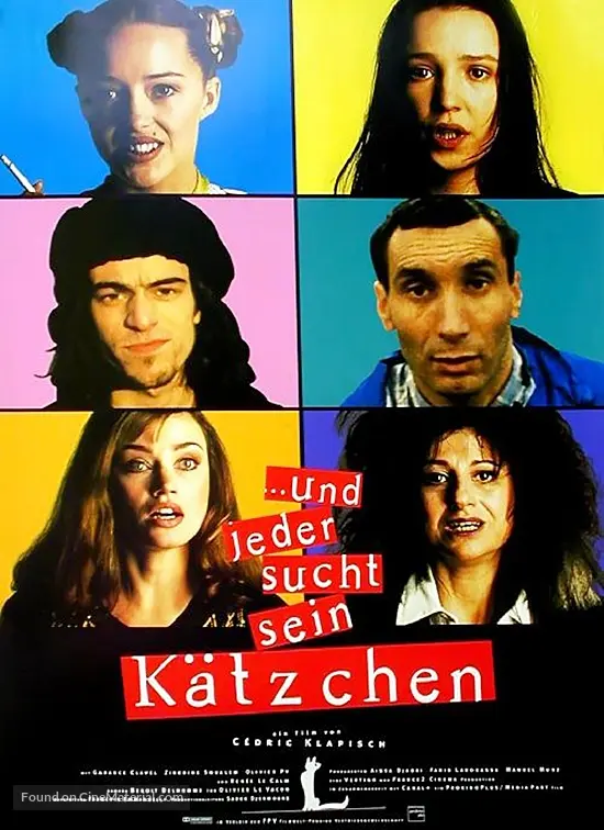 Chacun Cherche Son Chat 1996 German Movie Poster Chacun Cherche Son Chat 1996 German Movie Poster