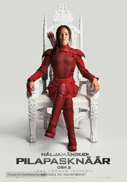 The Hunger Games: Mockingjay - Part 2 - Estonian Movie Poster