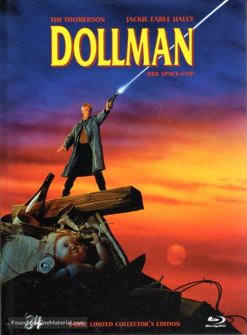 Dollman - German Blu-Ray movie cover