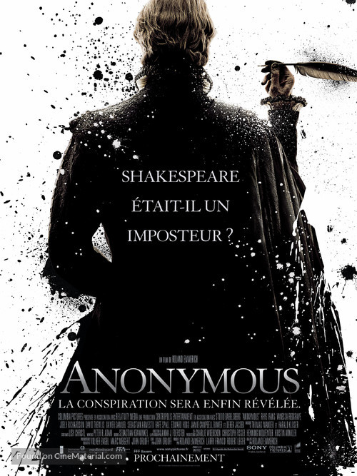 Anonymous - French Movie Poster
