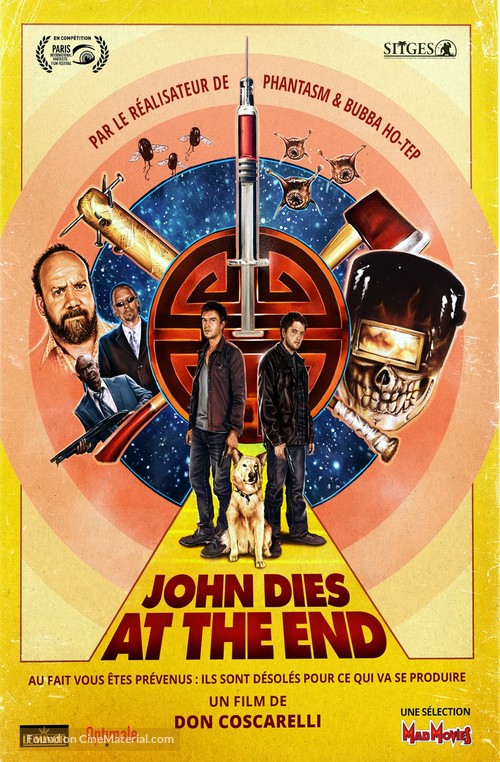 John Dies at the End - French DVD movie cover