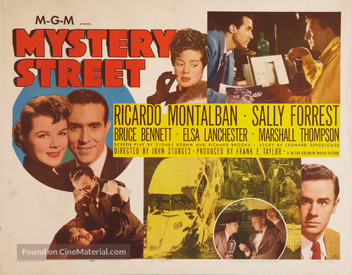 Mystery Street - Movie Poster