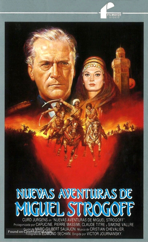 Le triomphe de Michel Strogoff - Spanish Movie Cover