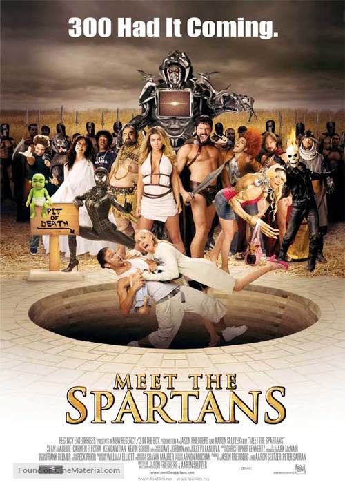 Meet the Spartans - Norwegian Movie Poster