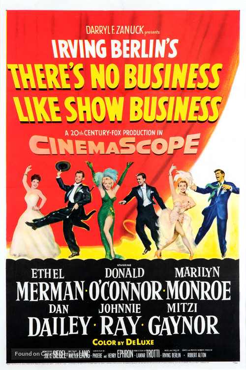 There&#039;s No Business Like Show Business - Movie Poster