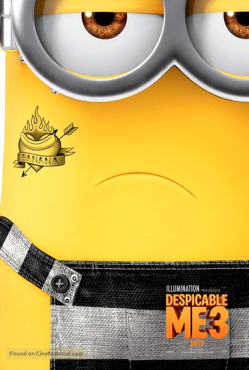 Despicable Me 3 - British Movie Poster