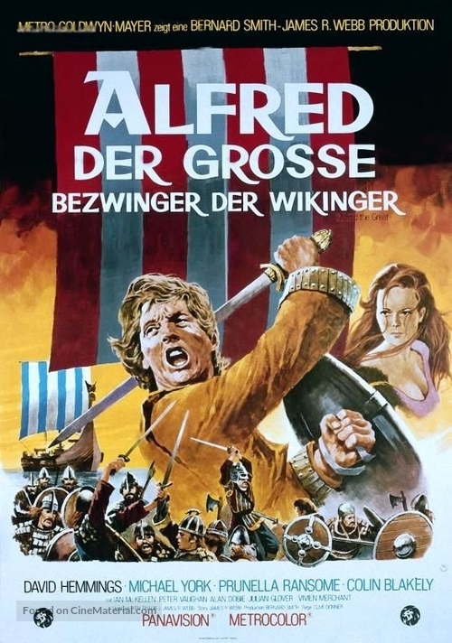 Alfred the Great - German Movie Poster