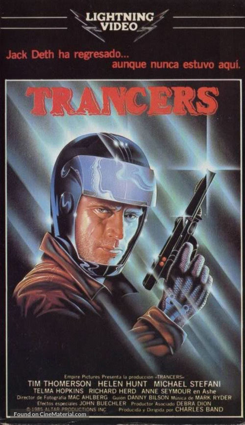 Trancers - VHS movie cover