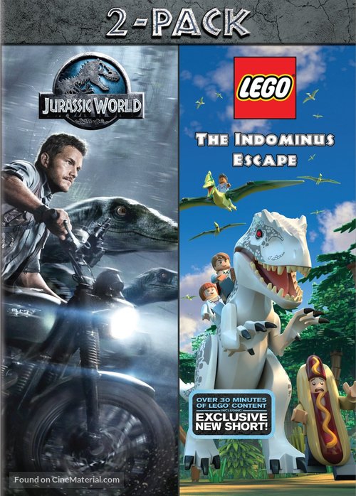 &quot;Lego Jurassic World: The Indominus Escape&quot; - DVD movie cover