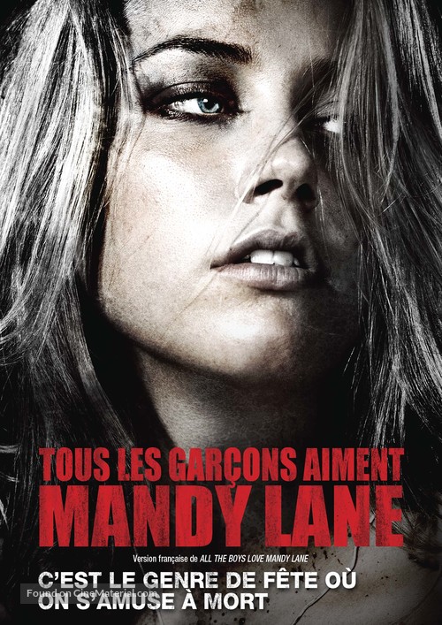 All the Boys Love Mandy Lane - Canadian DVD movie cover