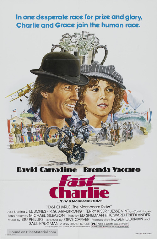 Fast Charlie... the Moonbeam Rider - Movie Poster