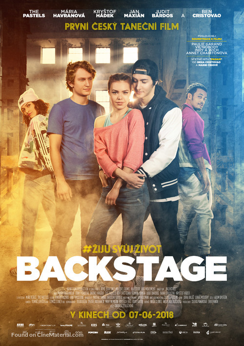 Backstage - Czech Movie Poster