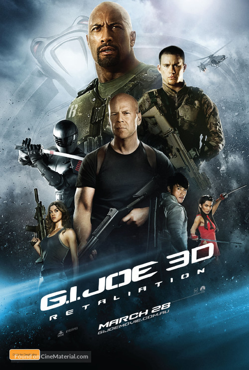 G.I. Joe: Retaliation - Australian Movie Poster