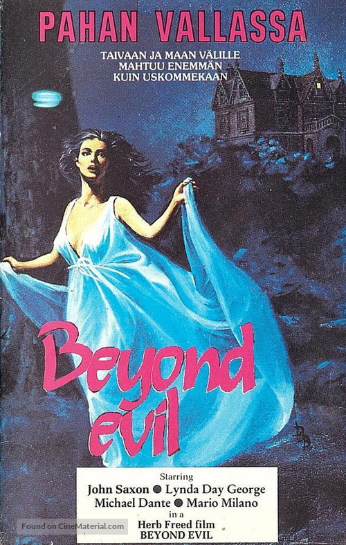 Beyond Evil - Finnish VHS movie cover