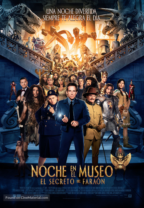Night at the Museum: Secret of the Tomb - Spanish Movie Poster