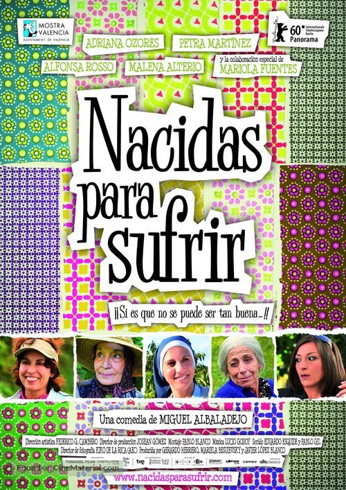 Nacidas para sufrir - Spanish Movie Poster