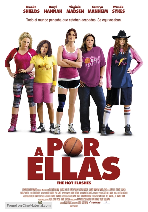 The Hot Flashes - Spanish Movie Poster