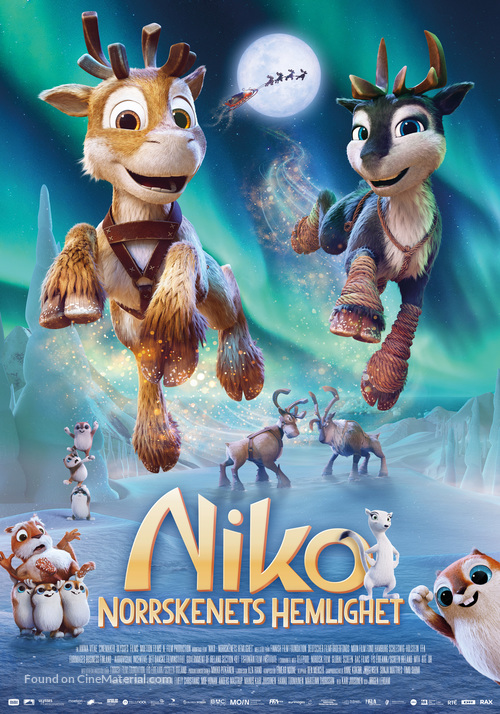 Niko - Beyond the Northern Lights - Swedish Movie Poster