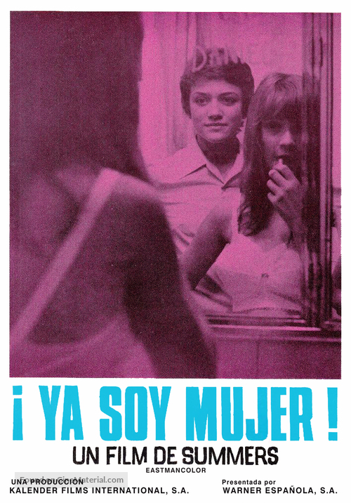 &iexcl;Ya soy mujer! - Spanish Movie Poster