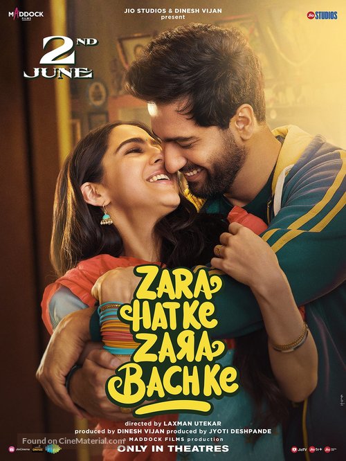 Zara Hatke Zara Bachke - Indian Movie Poster