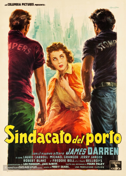 Rumble on the Docks - Italian Movie Poster