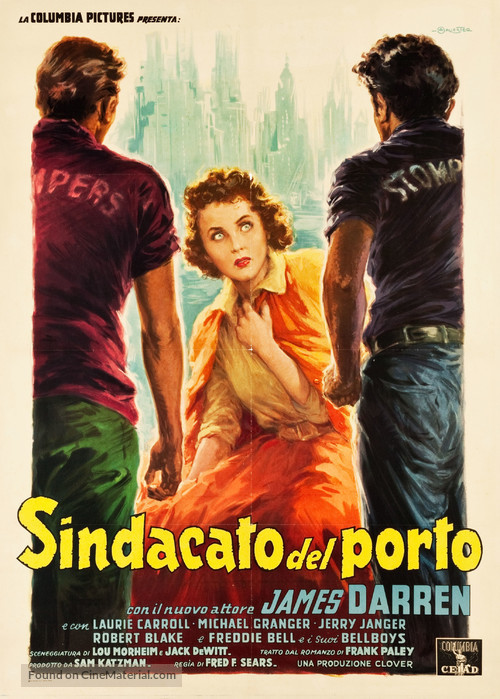 Rumble on the Docks - Italian Movie Poster