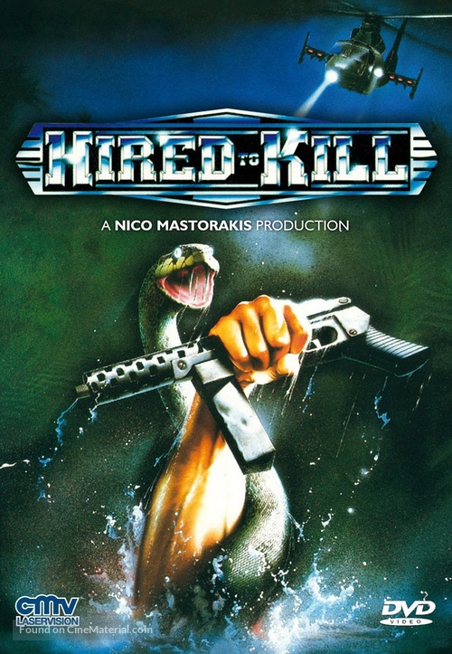 Hired to Kill - German DVD movie cover
