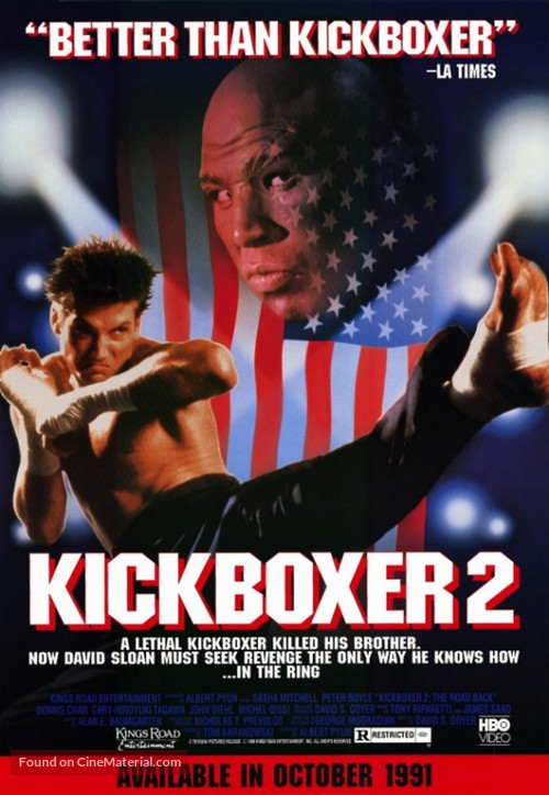 Kickboxer 2: The Road Back - Movie Poster