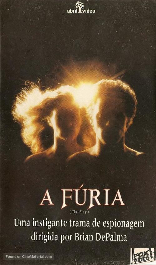 The Fury - Brazilian VHS movie cover