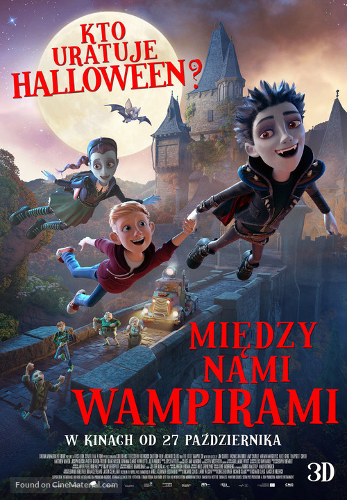 The Little Vampire 3D - Polish Movie Poster