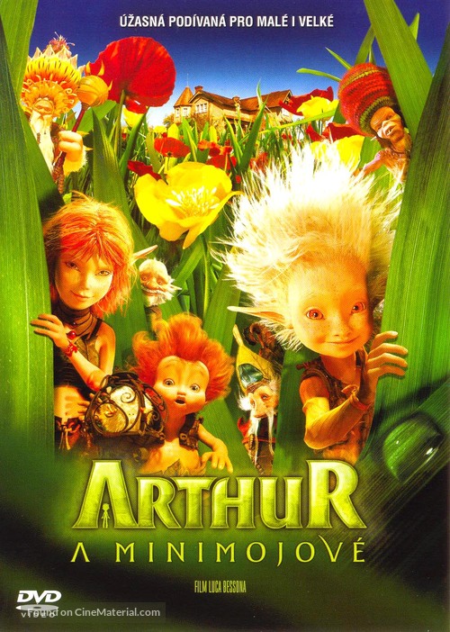 Arthur et les Minimoys - Czech DVD movie cover