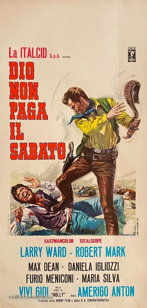 Dio non paga il sabato - Italian Movie Poster