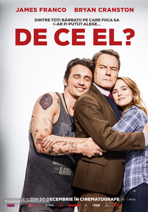 Why Him? - Romanian Movie Poster