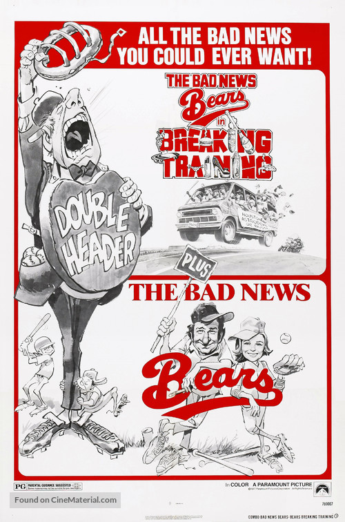 The Bad News Bears in Breaking Training - Combo movie poster