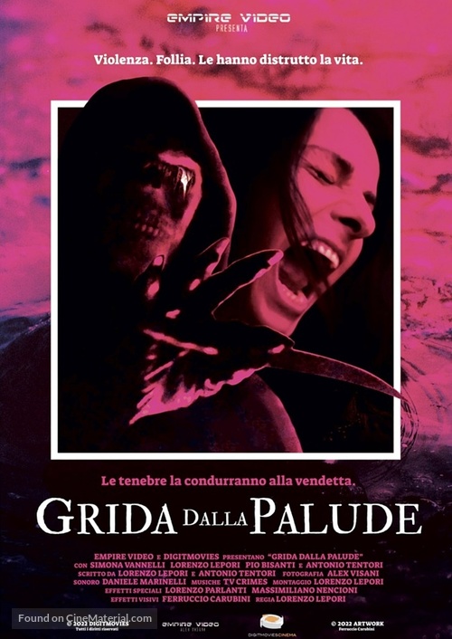 Grida dalla palude - Italian DVD movie cover