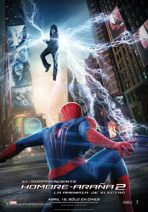 The Amazing Spider-Man 2 - Mexican Movie Poster