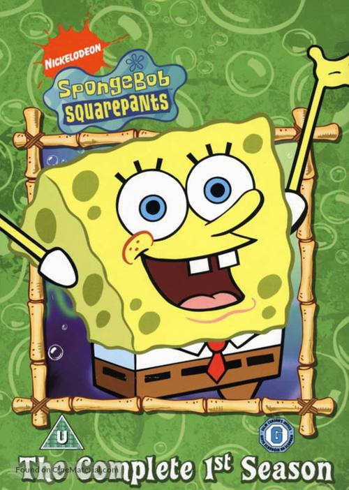 &quot;SpongeBob SquarePants&quot; - British DVD movie cover