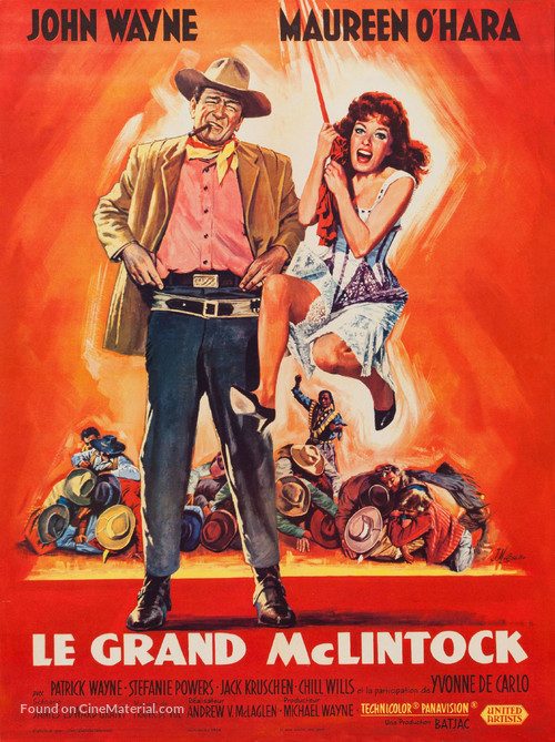 McLintock! - French Movie Poster