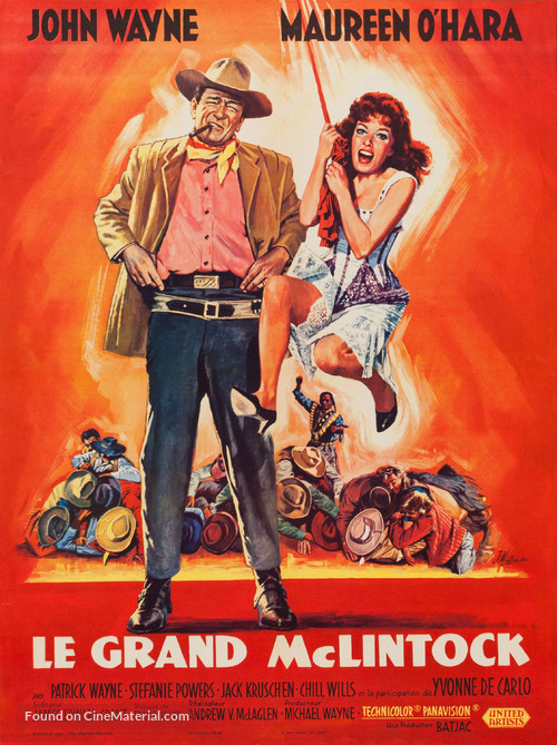 McLintock! - French Movie Poster