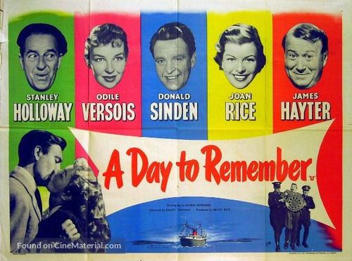 A Day to Remember - British Movie Poster