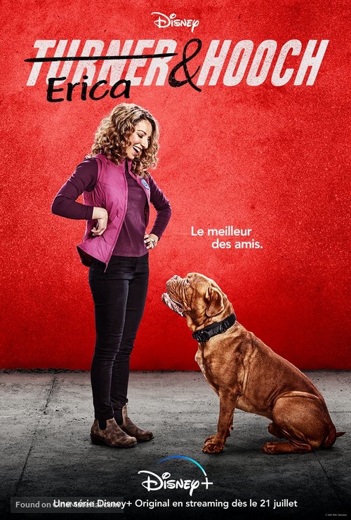 &quot;Turner &amp; Hooch&quot; - French Movie Poster