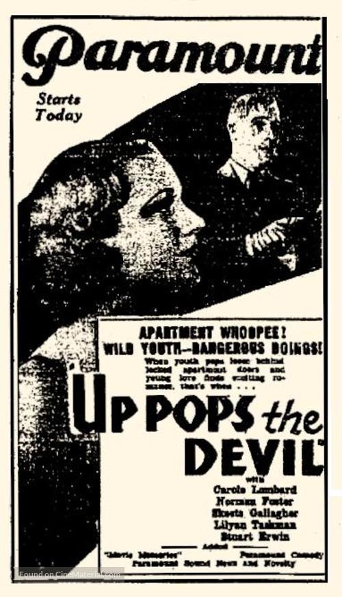 Up Pops the Devil - poster