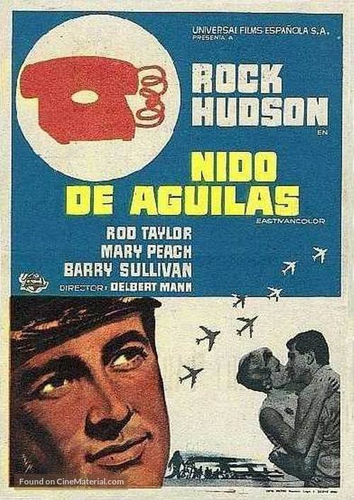 A Gathering of Eagles - Spanish Movie Poster