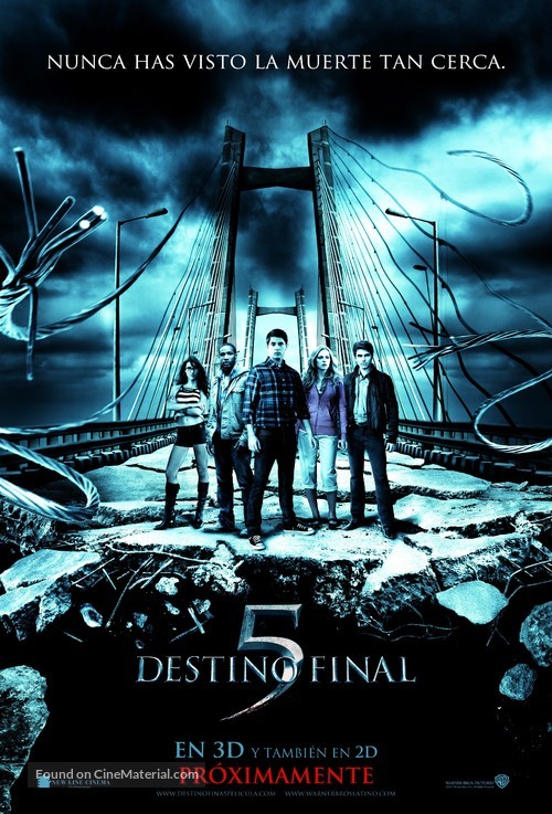 Final Destination 5 - Mexican Movie Poster