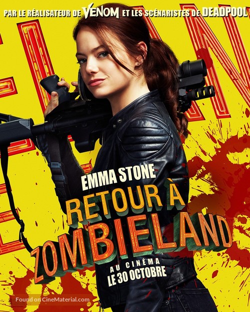 Zombieland: Double Tap - French Movie Poster