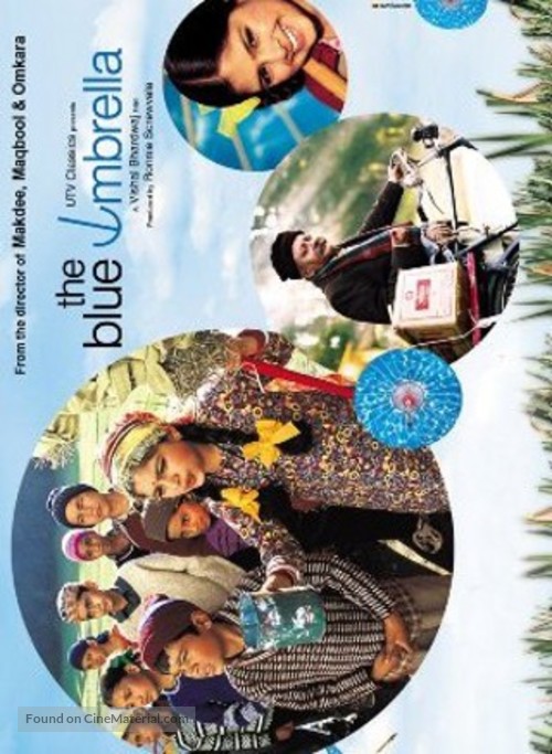 The Blue Umbrella - Indian Movie Poster