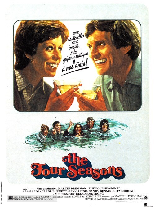 The Four Seasons - French Movie Poster