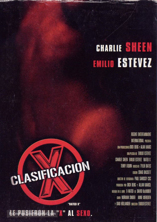Rated X - Spanish Movie Poster