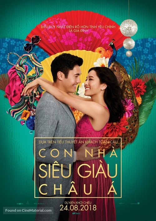 Crazy Rich Asians - Vietnamese Movie Poster