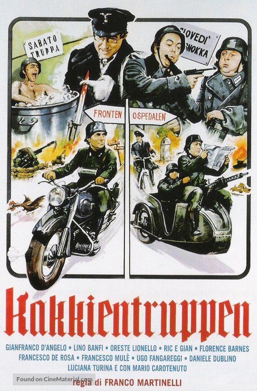 Kakkientruppen - Italian Movie Poster